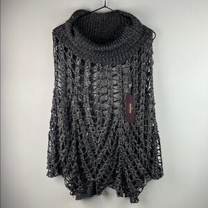 Kerisma Crochet Poncho O/S
